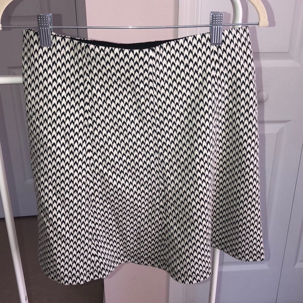 Herringbone skirt